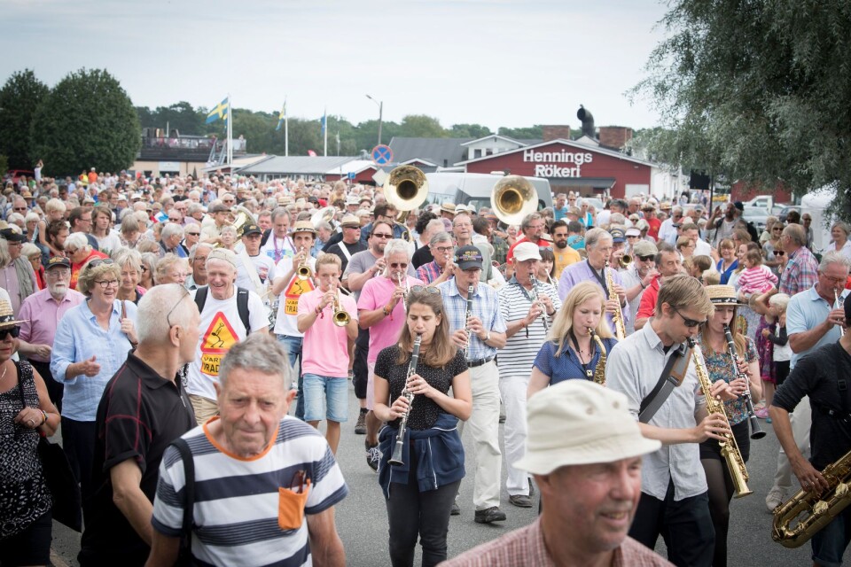 Upp mot 15 000 jazzentusiaster kan komma till Hällevik Tradjazz Festival för att lyssna till jam från fem scener.