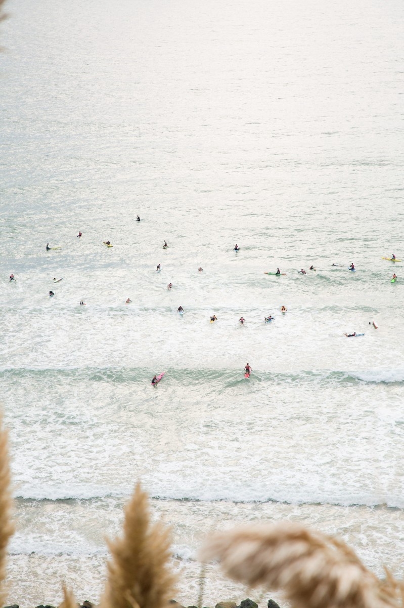 Stränderna Grand Plage och Côte des Basques utgör surfarcentrum på den franska Atlantkusten.
Foto: Linda Romppala