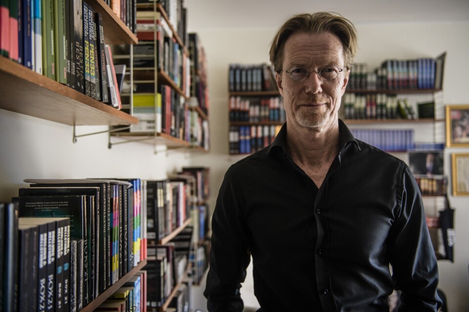 "Litapåmig" heter Anders Roslunds nya spänningsroman. Arkivbild.