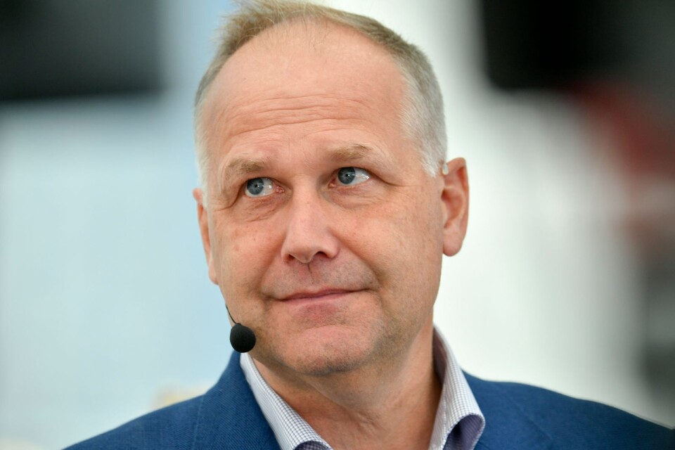Politikens vänsterytter Jonas Sjöstedt.