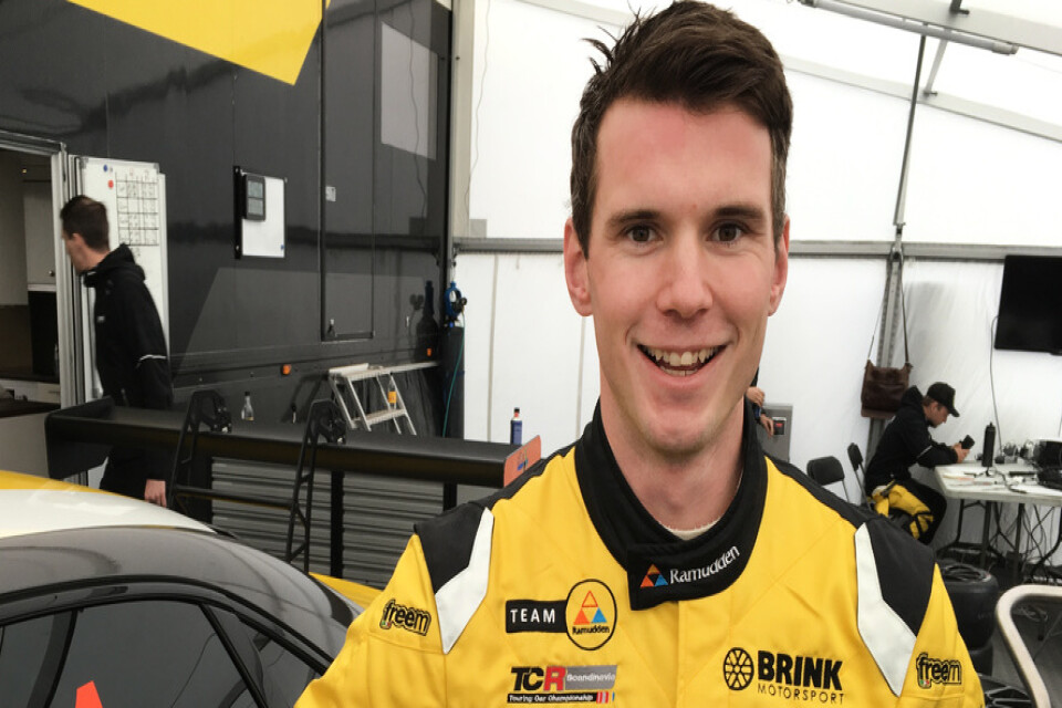 Tobias Brink blir Brink Motorsports tredje förare under säsongen. Arkivbild.