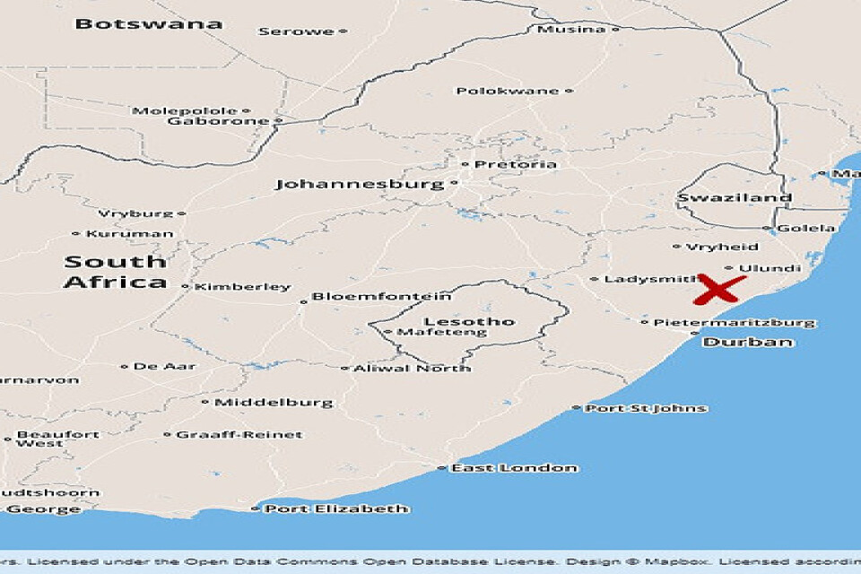 Minst 13 människor dog när en kyrka rasade samman i Sydafrika.