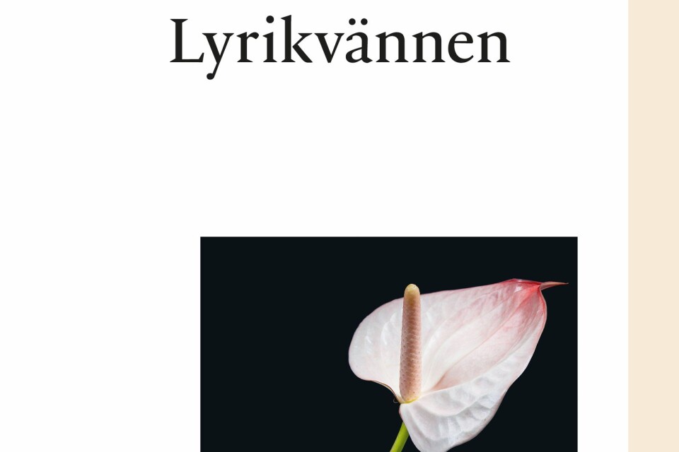 Omslaget till det senaste numret av Lyrikvännen, och det första av nya redaktionen.