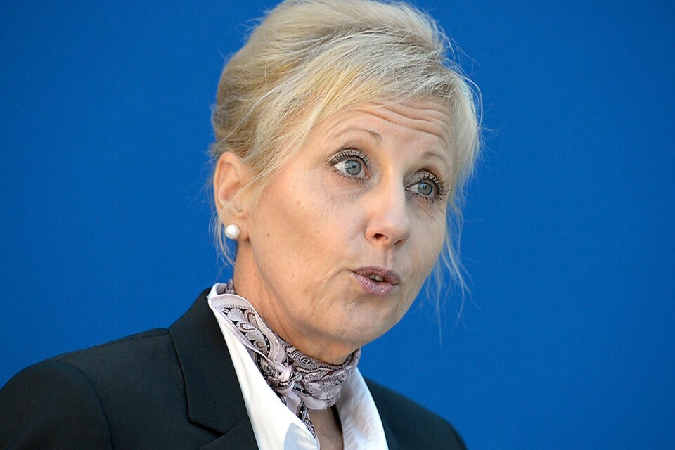 Jeanette Andreasson Sjödin, Ronneby, kandiderar till posten som ordförande i Blekinge Idrottsförbund.