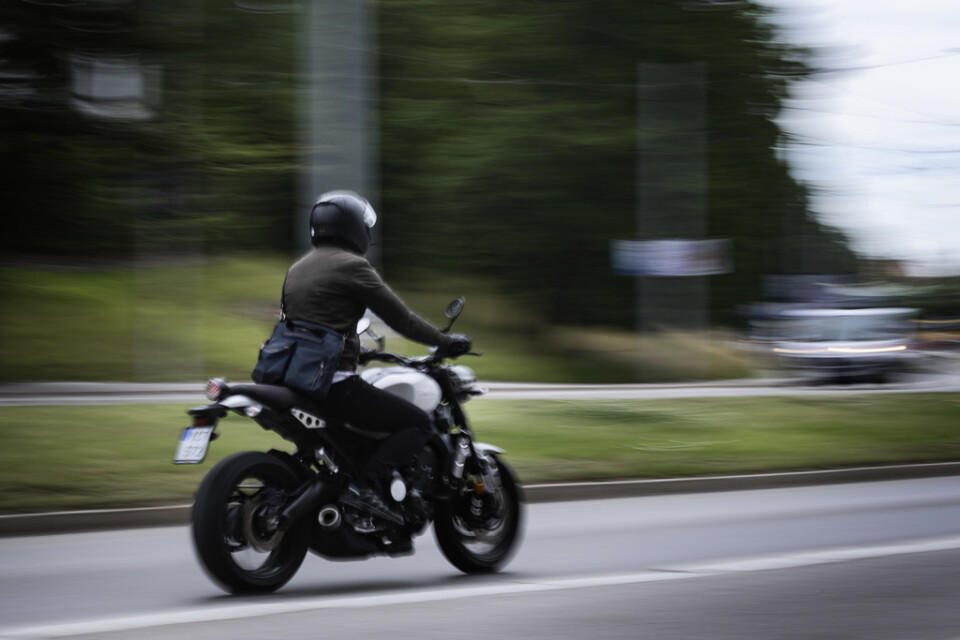 2020 fanns 327|555 motorcyklar registrerade i Sverige. Arkivbild.