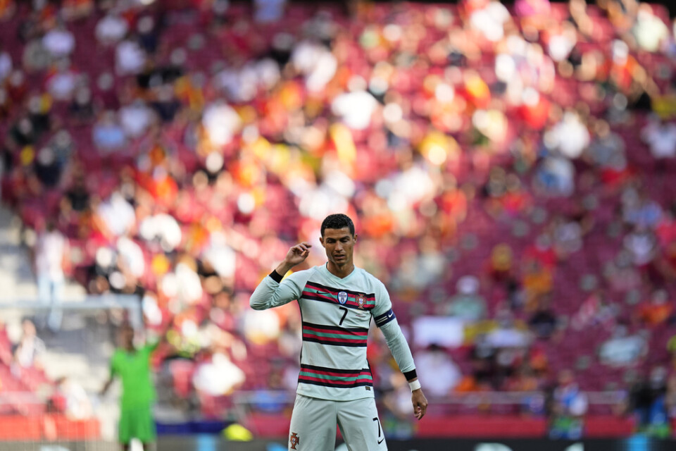 Cristiano Ronaldos Portugal är regerande EM-mästare. Arkivbild.
