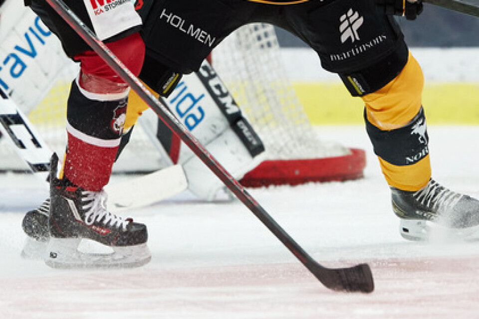 Hockeyförbundet prioriterar hockeyettankonflikten, men beslut om matcherna dröjer. Arkivbild.