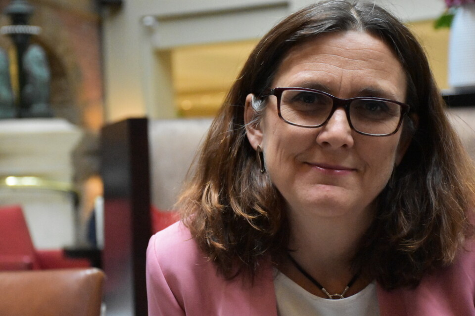 Tio år som EU-kommissionär har fört Cecilia Malmström runt hela världen. Sommaren 2018 var hon i Sydney i Australien. Arkivbild.