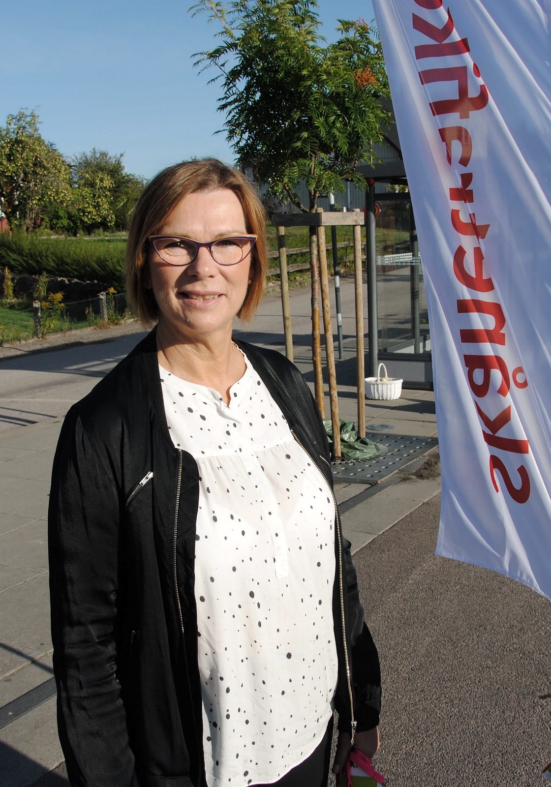 Karin Salomonsson, skolskjutssamordnare i Östra Göinge.