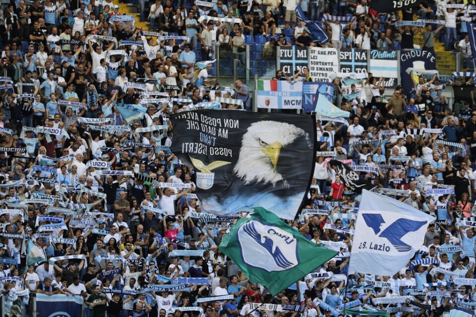 Lazio kräver supportar på pengar. Arkivbild.