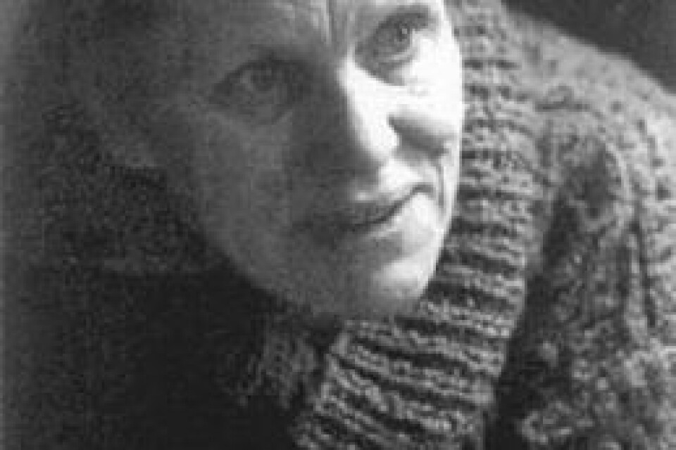 Vizma Belsevica, nobelpristagare i litteratur 2003? Jan Karlsson funderar. Bild: Natur och Kultur