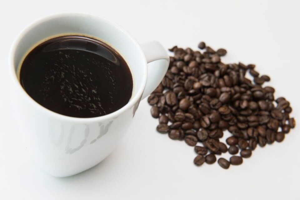 Tre koppar kaffe om dagen ger en positiv hälsoeffekt, visar en ny studie. Arkivbild.