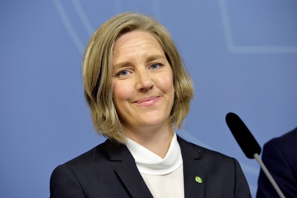 Karolina Skog, Malmö, ny miljöminister. Foto: TT