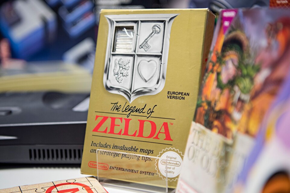 NES-versionen av ”The Legend of Zelda”.