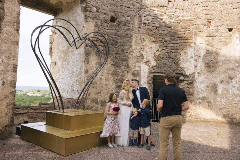 Snart är det återigen dags för drop in-bröllop på Borgholms slott.