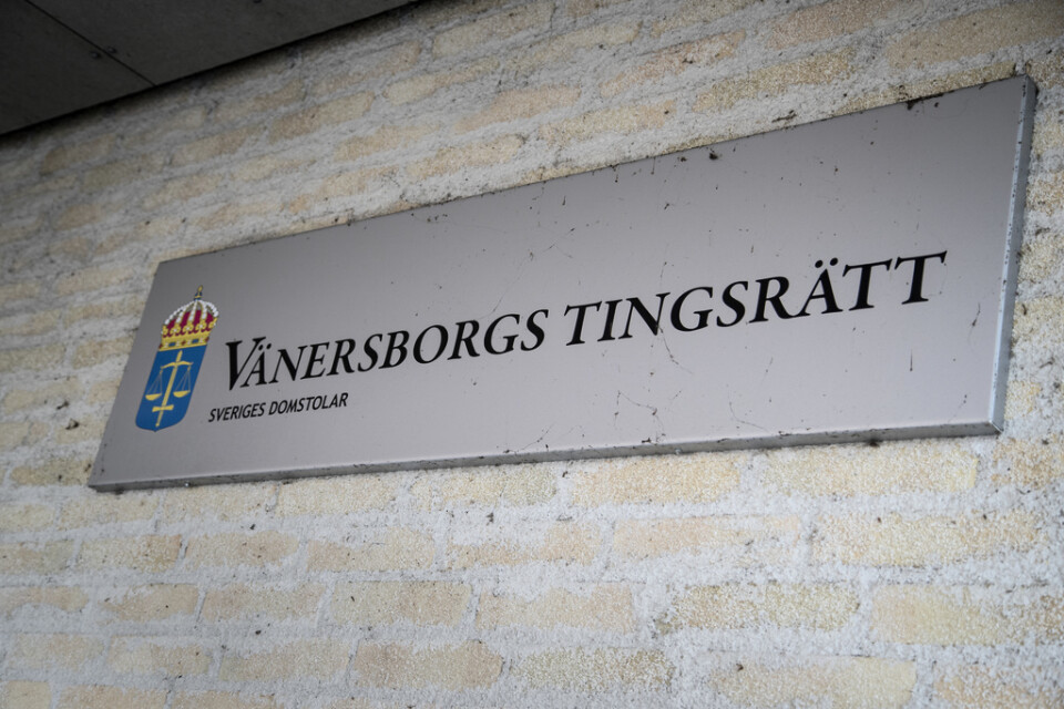 En 30-årig man döms till fängelse vid Vänersborgs tingsrätt. Arkivbild.