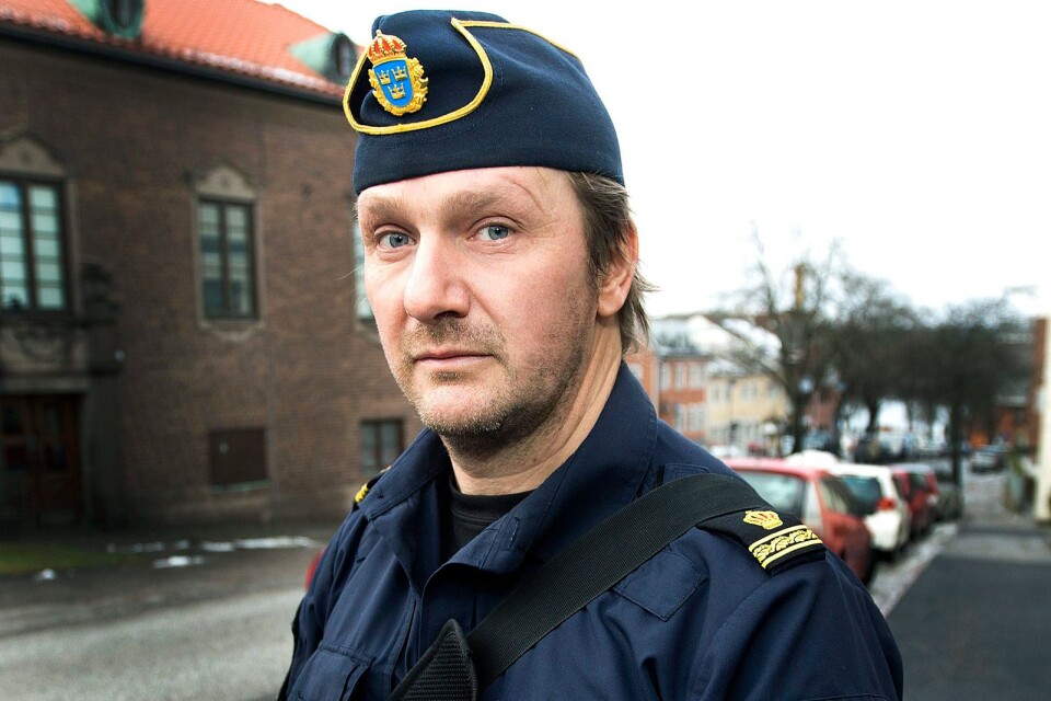Kommunpolis Sven Gardell uppmanar nu allmänheten att vara vaksamma på samtal från okända uppringare som påstår sig komma från banken. Arkivbild.