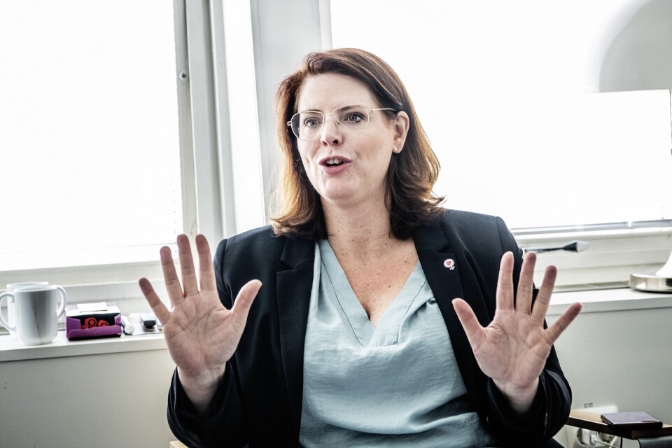 Ebba Östlin (S), petad gruppledare (S).