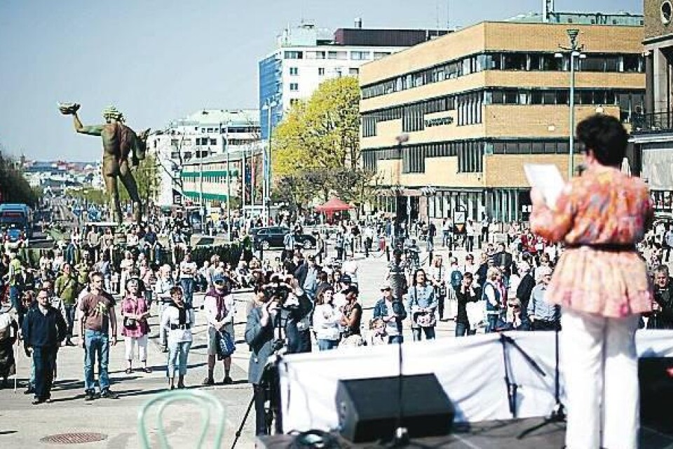 Påskupproret samlades bland annat i Göteborg.