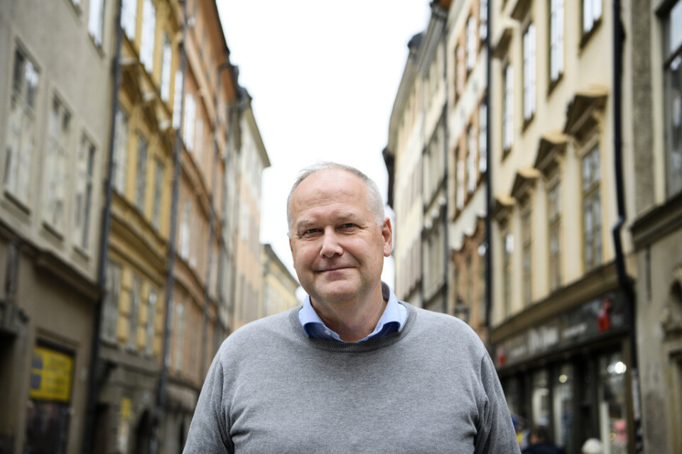 Den före detta partiledaren Jonas Sjöstedt ger ut sina politiska memoarer i höst. Arkivbild.