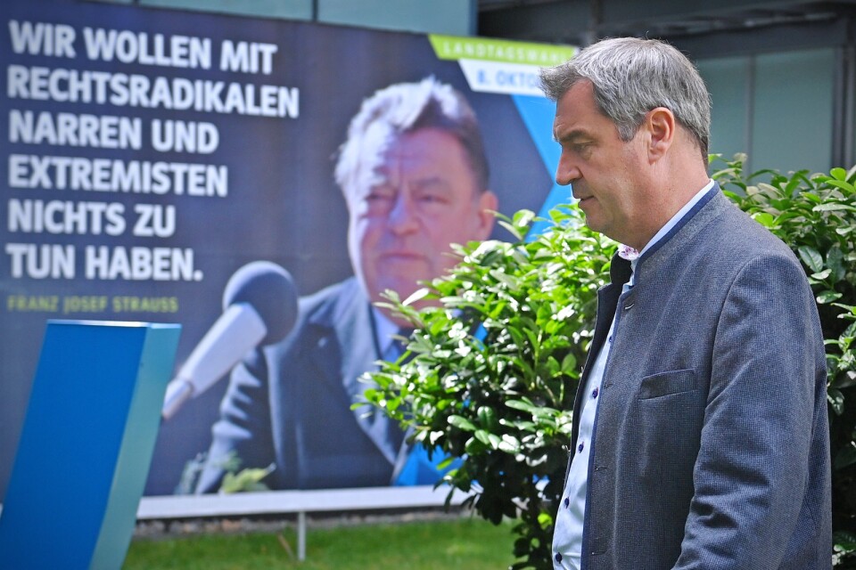 Kristdemokraten Markus Söder går mot seger i delstatsvalet i Bayern på söndag. Men om hans parti CSU backar försvagas hans möjligheter att bli kristdemokratins  förbundskanslerkandidat i nästa parlamentsval.