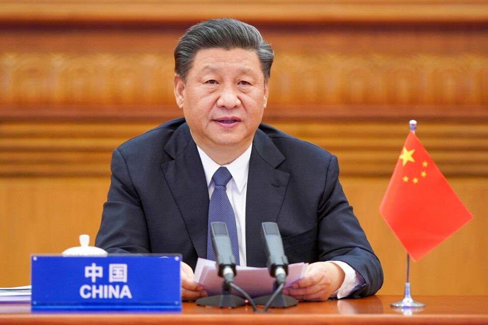 Kinas aggressiva desinformationspolitik i spåren av corona har avslöjat hur regimen ser på sin omvärld och den dominans man vill vinna, skriver Gunnar Hökmark. På bilden syns president Xi Jinping.