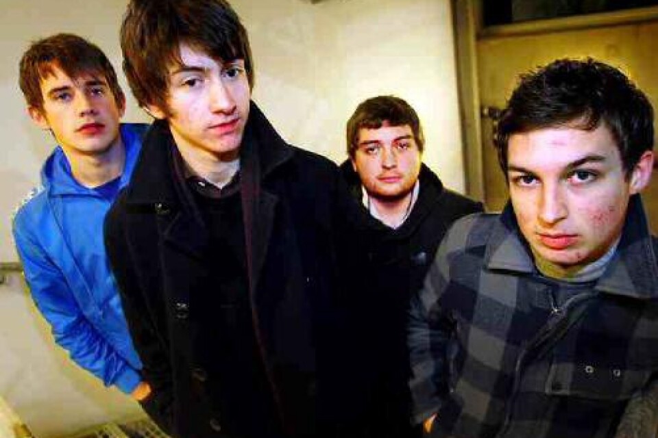 Årets hajp i England: Arctic Monkeys. Foto: PRESSENS BILD