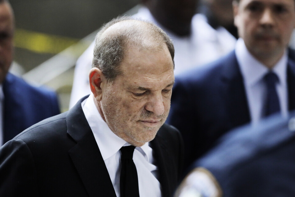 Harvey Weinstein ställs nu inför rätta för våldtäkt och sexuella övergrepp. Arkivbild.