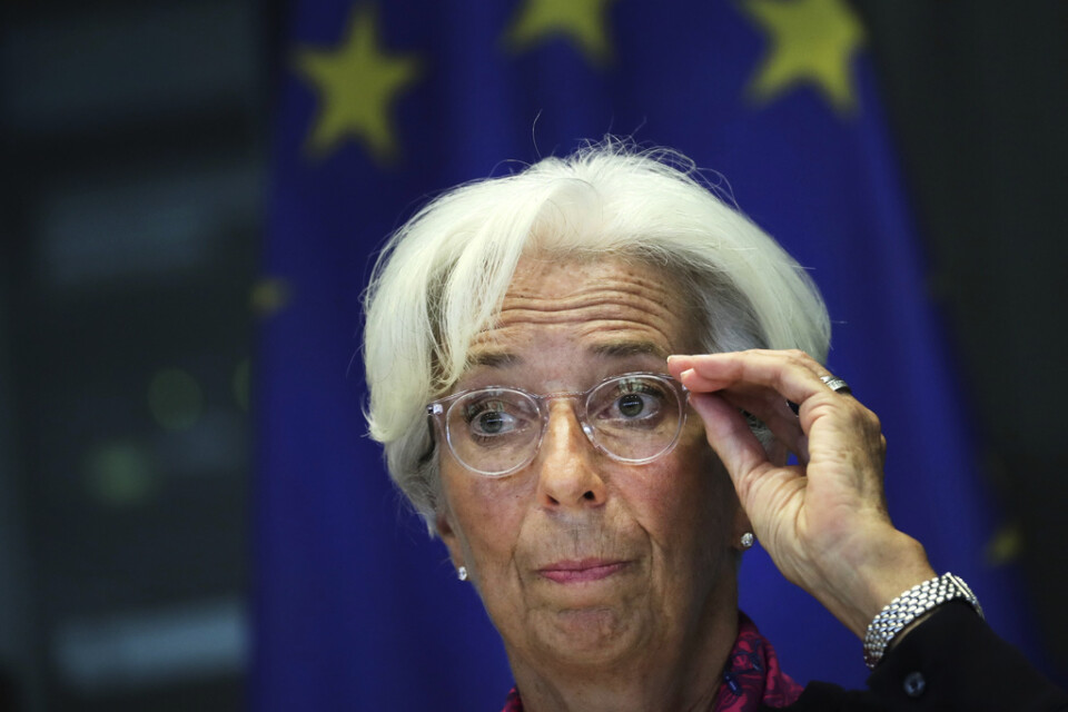 Franska Christine Lagarde stöds av EU-parlamentet som ny chef för Europeiska centralbanken, ECB. Arkivfoto.