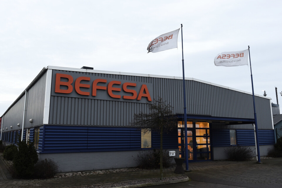 Metallåtervinningsföretaget Befesa Scandust i Landskrona släppte ut cyanid och tungmetaller som kontaminerat grundvattnet. Arkivbild.