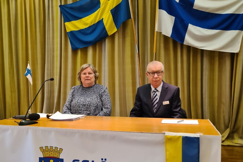 Heidi Bengtsson och Antero Ijäs Nilsson i Sydsvenska finska krigsbarn. FOTO: Jean Cronstedt