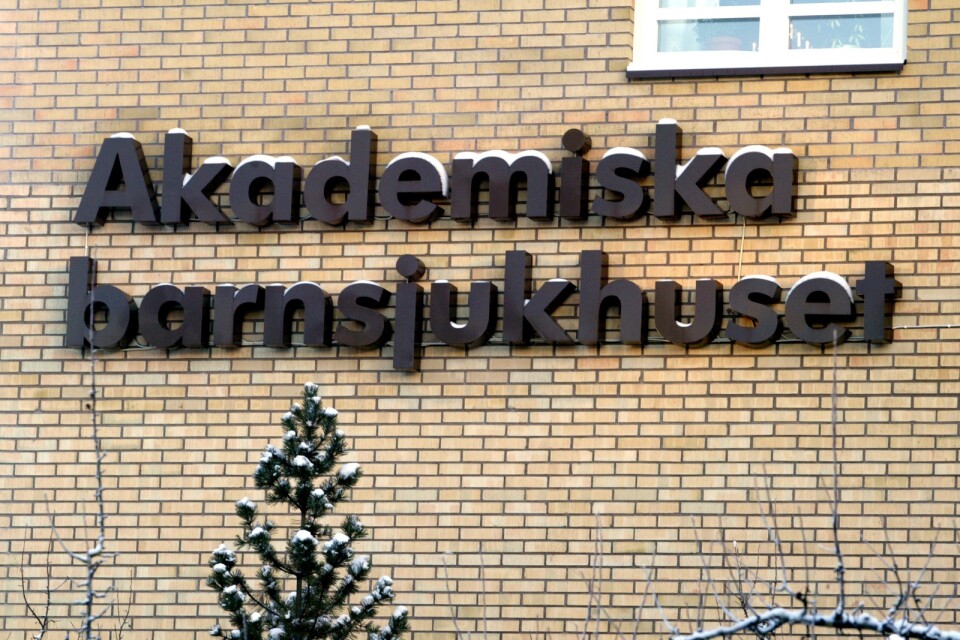 Akademiska barnsjukhuset i Uppsala har polisanmält en morfinstöld. Arkivbild.