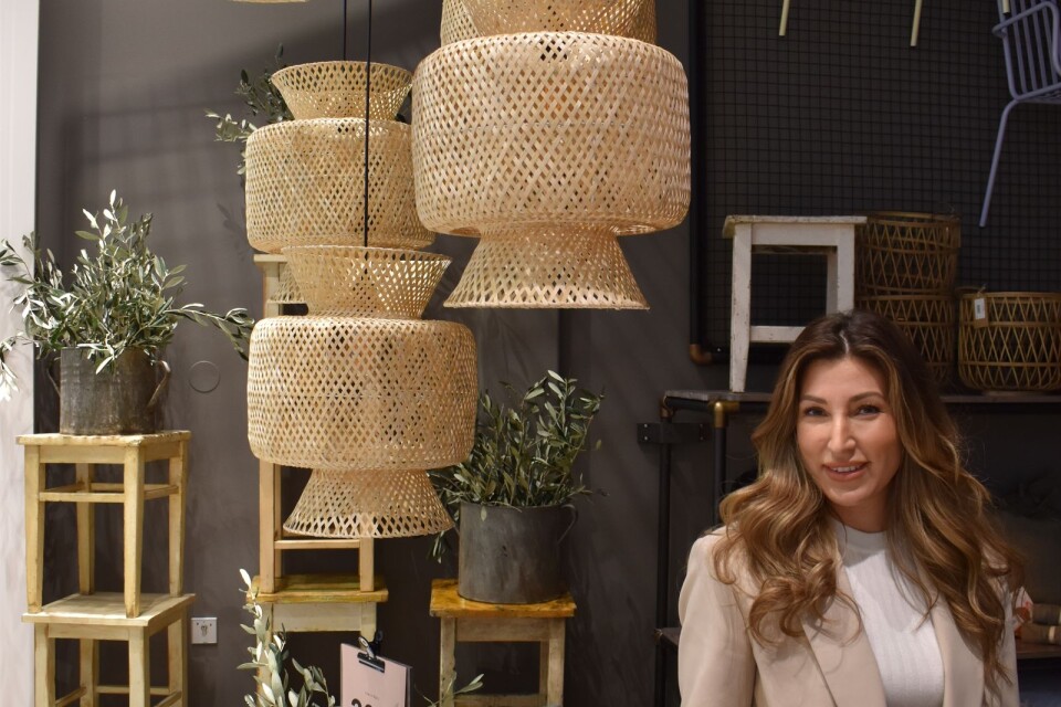 Victoria Miljkovic är butikschef på Ellos Home på C4 Shopping.