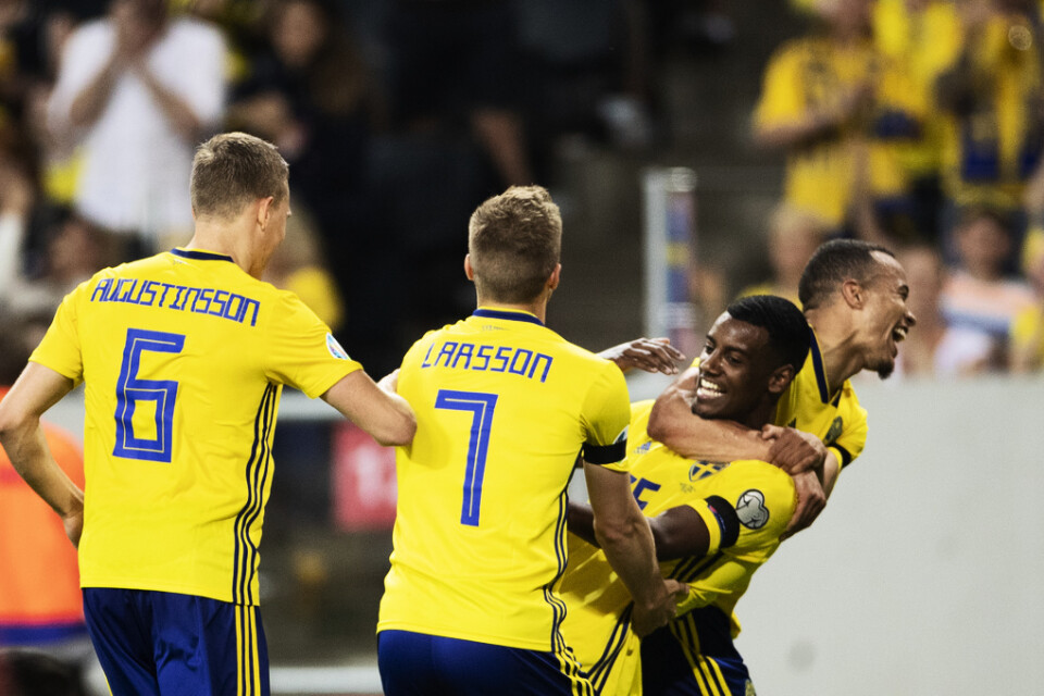 Sverige möter Finland och Danmark i de två sista matcherna före EM. Arkivbild.