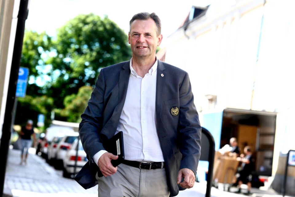 Johan Assarsson, Kalmar FF:s ordförande.