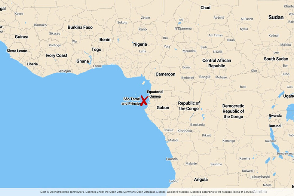 Piratattacken uppges ha utanför Gabons huvudstad Libreville.