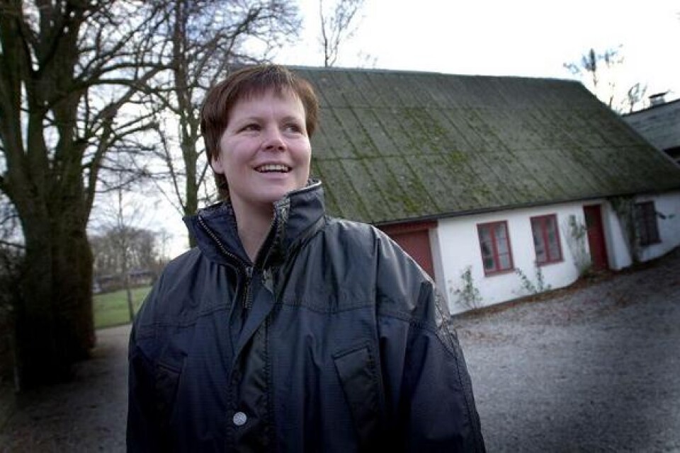 Exakt hur ett premanent skördeskadeskydd ska se ut vet inte, Åsa Odell, ordförande i LRF i Skåne. "Det ska vi diskutera internt först", säger hon. Arkivbild: Tomas Nyberg