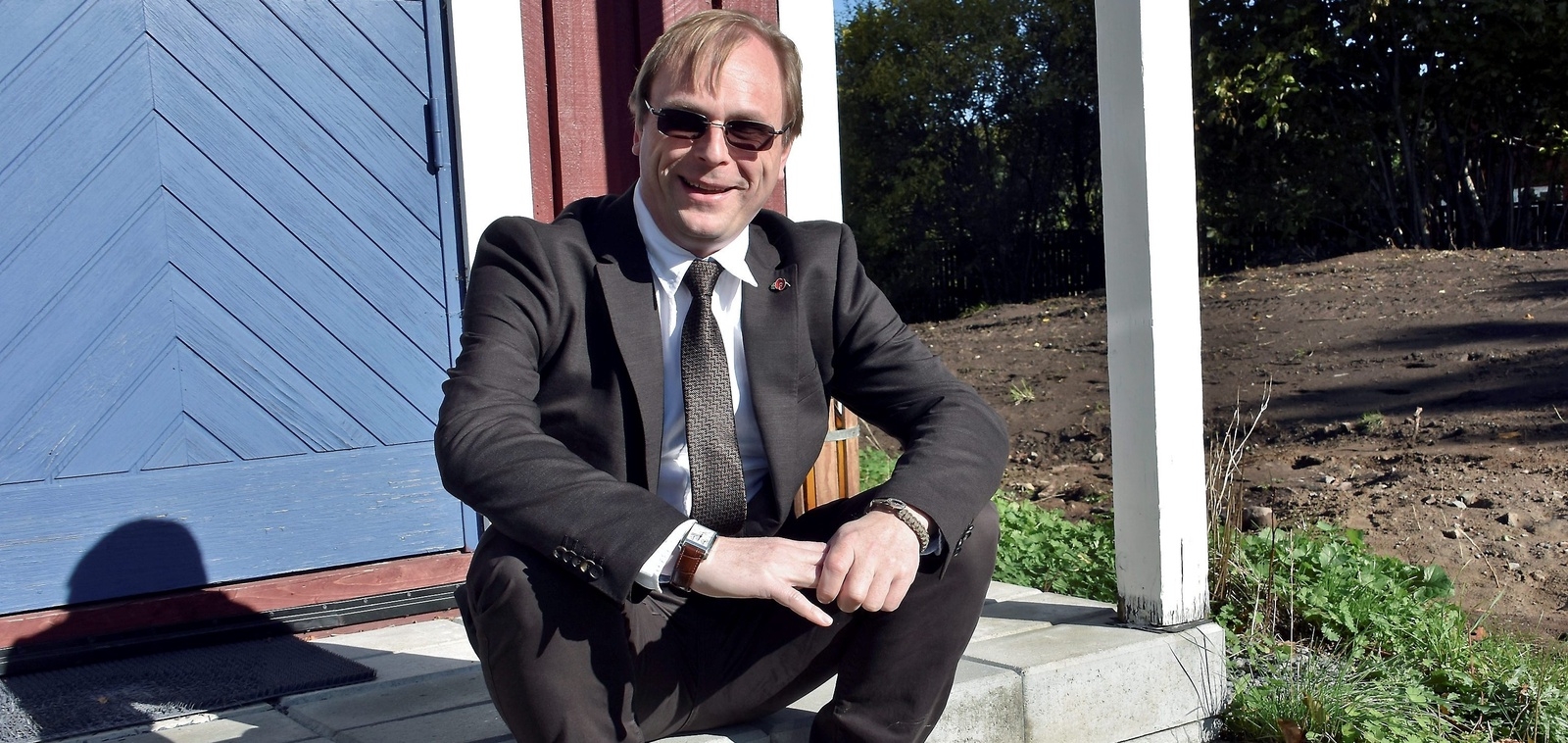 Rickard Jönsson från Åraslöv, Uppsala och London är chef för Svenska kyrkan i utlandet. Foto: Helén Fingalsson