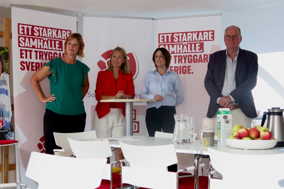 Heléne Björklund, Sara Rudolfsson, Sandra Bizzozero och Kalle Sandström.