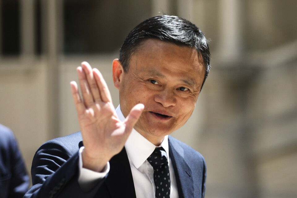 Alibabas grundare Jack Ma. Arkivbild.