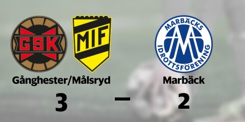 Gånghester/Målsryd vann mot Marbäcks IF