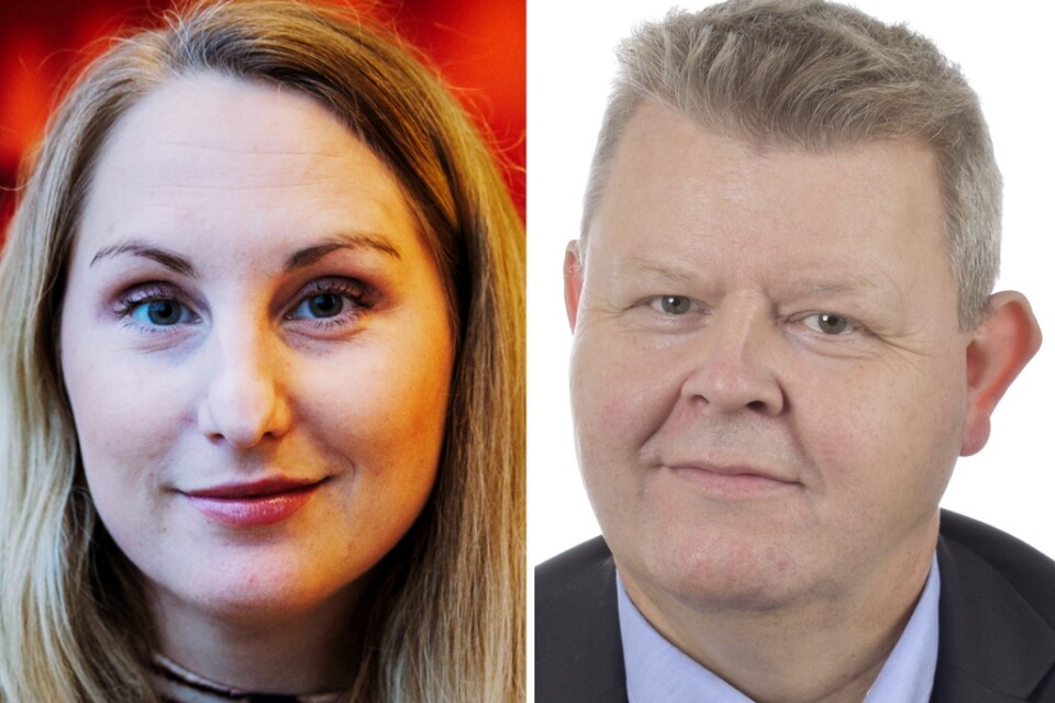 Förra mandatperiodens kommunalråd Lena Wallentheim (S), Hanna Nilsson (SD) och  Lars Johnsson (M).