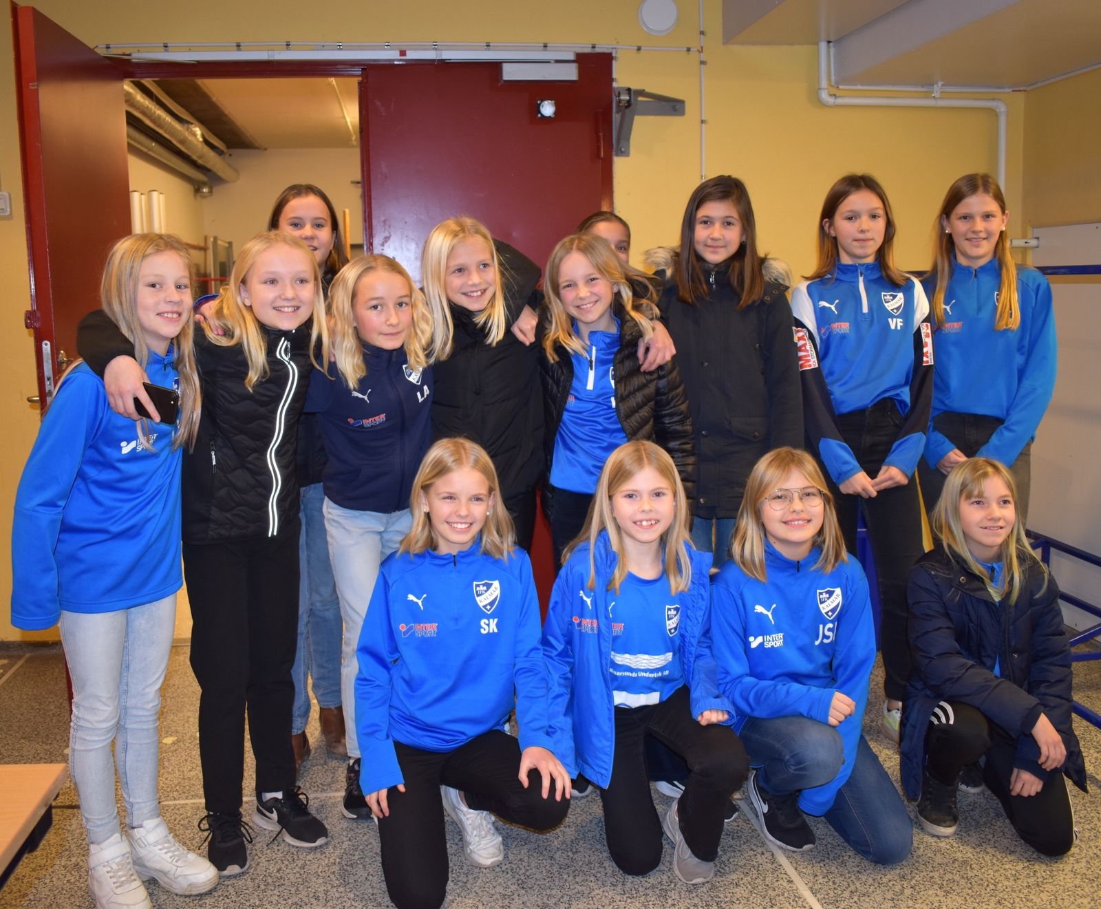 IFK Kalmar 08 var på plats för att heja på sitt hemmalag.