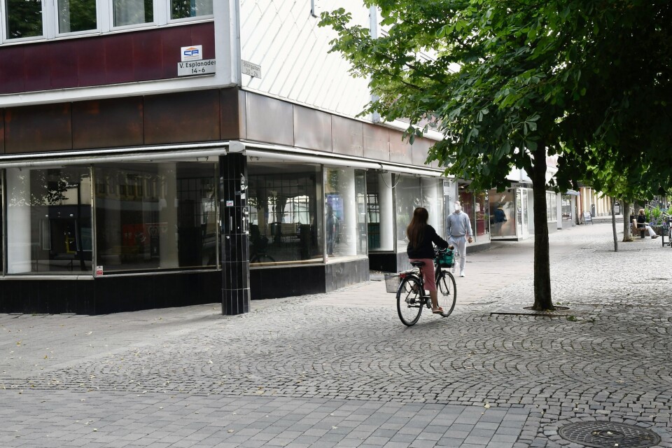 Lokalen på Storgatan har gapat tom sedan 2021.