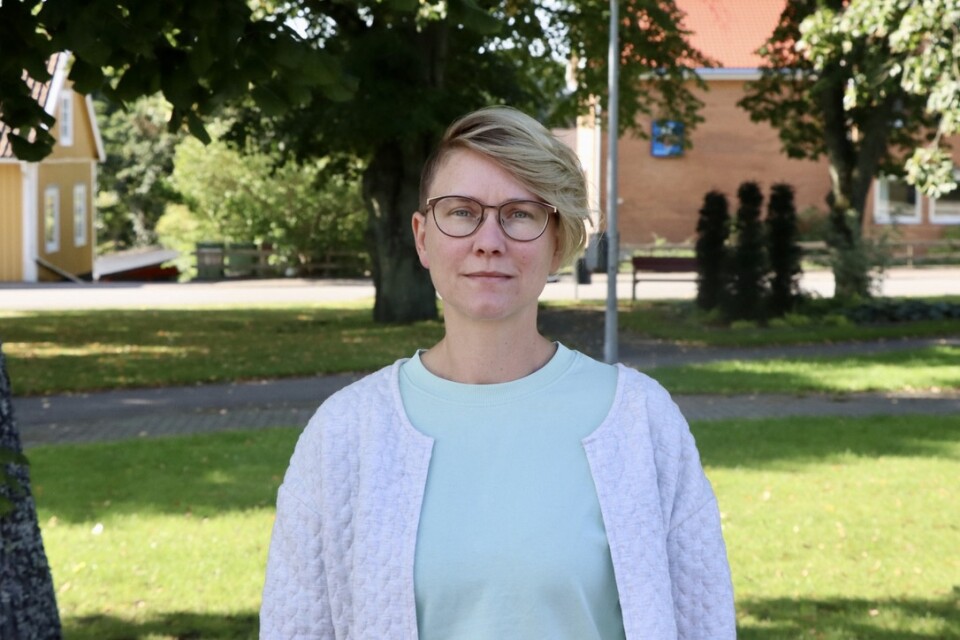 Elise Ling, huvudskyddsombud Sveriges lärare Mönsterås.