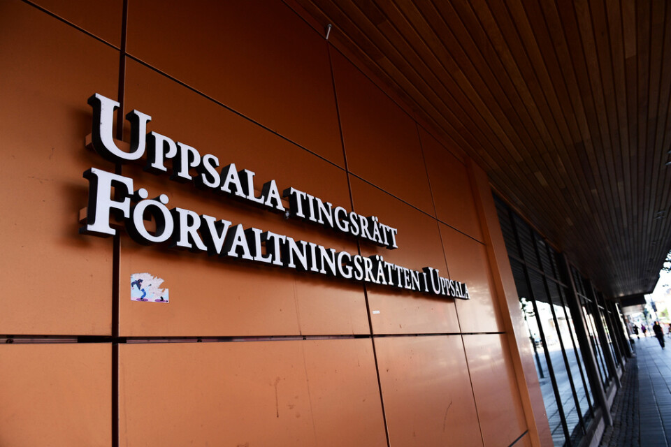 Uppsala tingsrätt dömer mannen till drygt ett års fängelse för bland annat grovt vållande till annans död. Arkivbild.