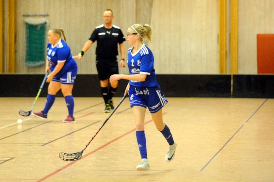 14-åriga Tindra Bäckström var hemmalagets bästa spelare.
