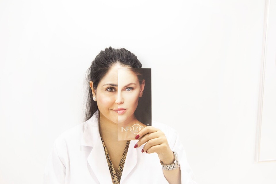 ”Jag har jobbat sedan jag var 16 år och nu är jag 27. Efter elva år i olika branscher känner jag att det här är mer jag”, säger Lina Taha. Hon trivs med att driva egen skönhetsklinik.