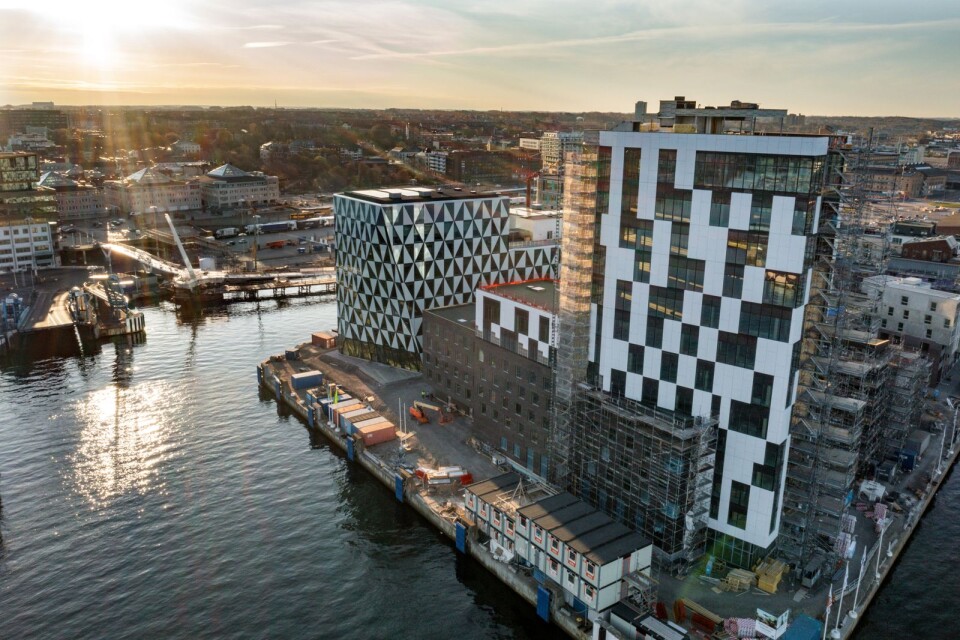 Oceanhamnen, en ny stadsdel i Helsingborg som visas upp på stadsutvecklingsmässan H22 City Expo.