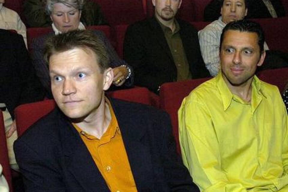 Statisterna Gustav Wingren och Dragan Severin från Lund blev något besvikna, eftersom de blivit bortklippta i filmen Blindgångare.